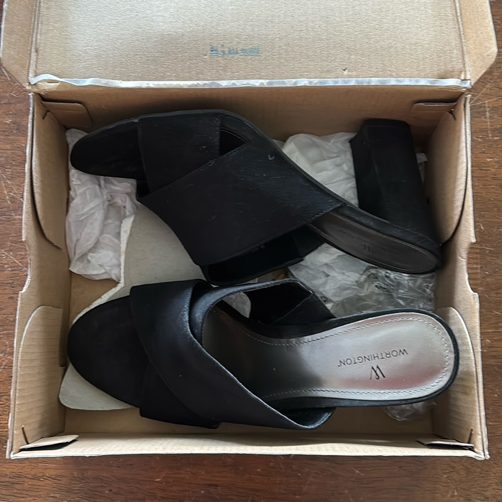 Black heels
